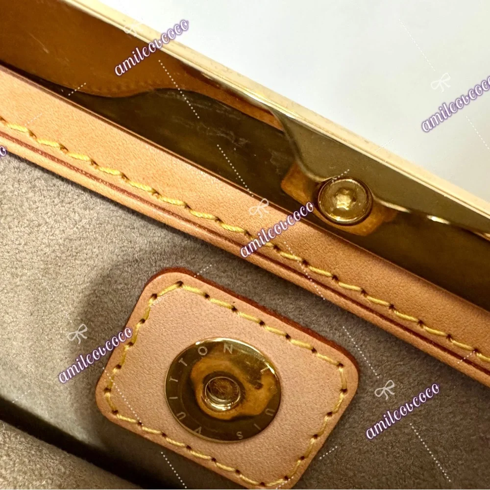 Louis Vuitton Judy MM Handbag Monogram Multicolor Leather Noir Black - Picture 15 of 16